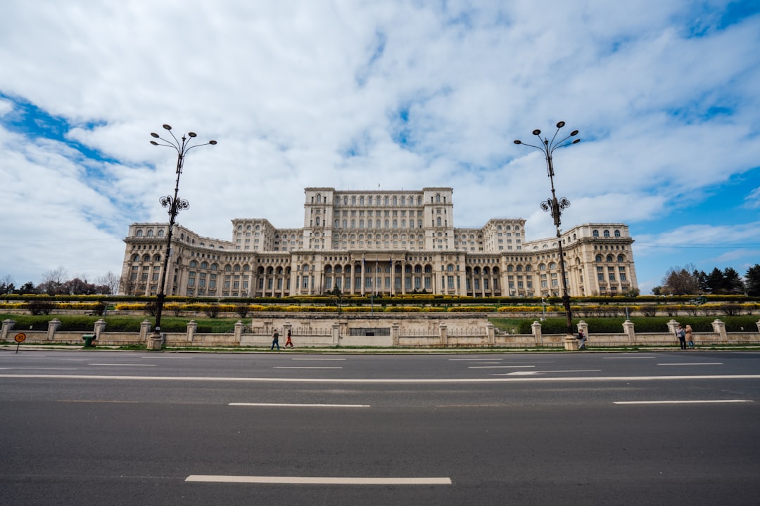 Romanian Parliament Bucharest building exterior