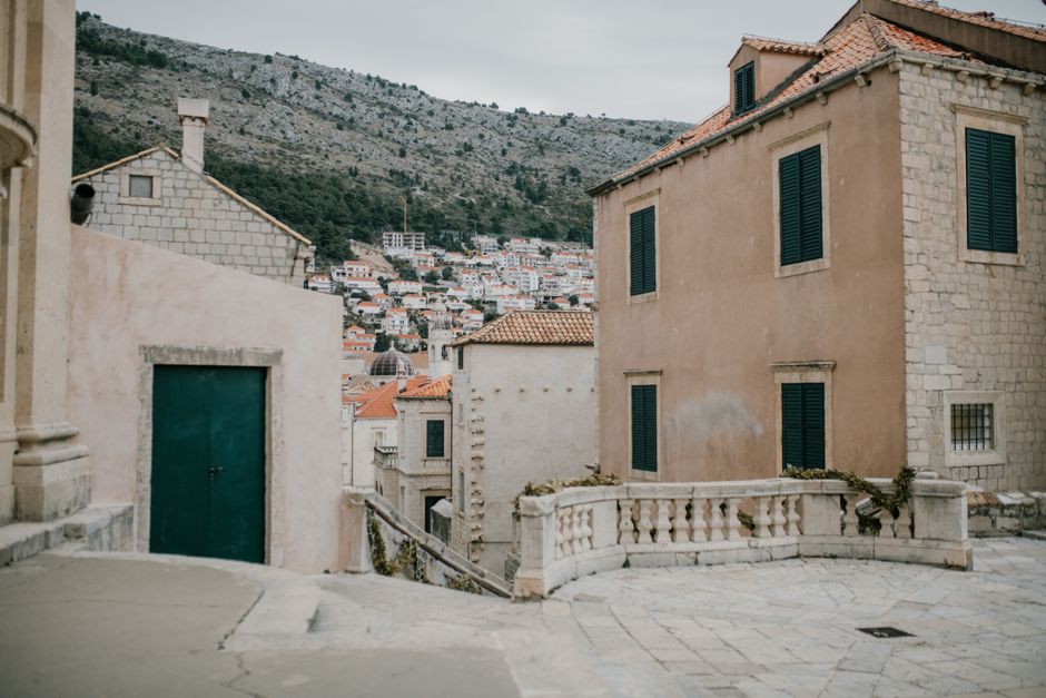 Biograd na Moru Old Town Croatia narrow streets traditional architecture