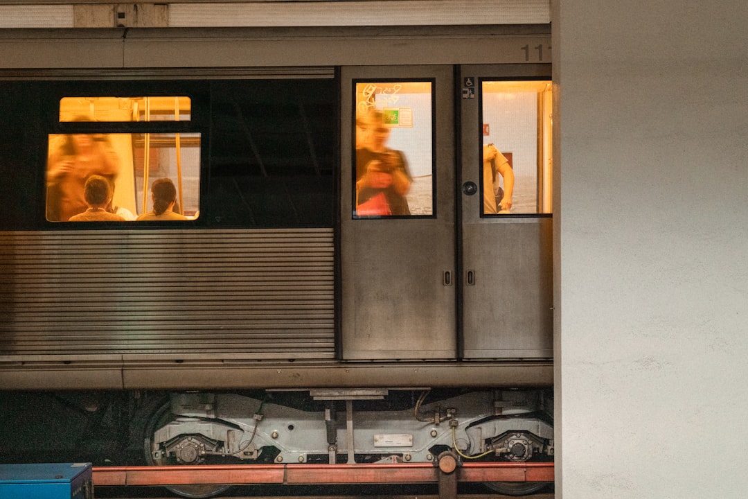 Bucharest Metro train emergency evacuation scene