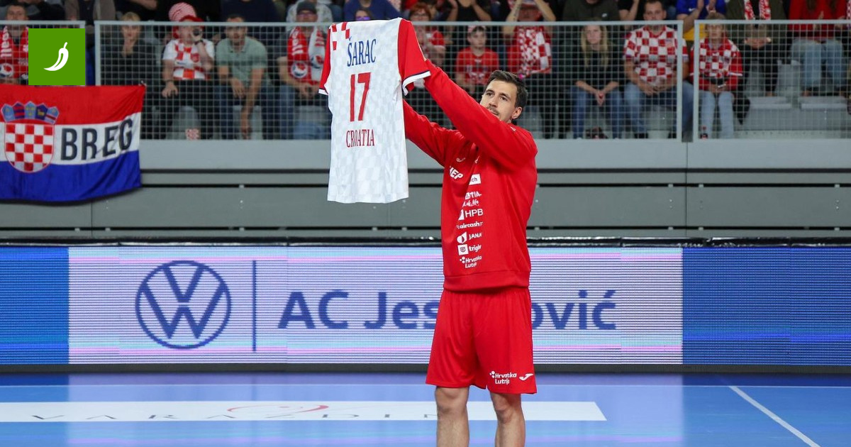 Croatian Handball Star Martinović Honors Ill Josip Šarac
