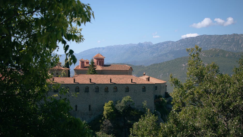 St Archangel Michael Monastery Yagodina rock-cut entrance forest