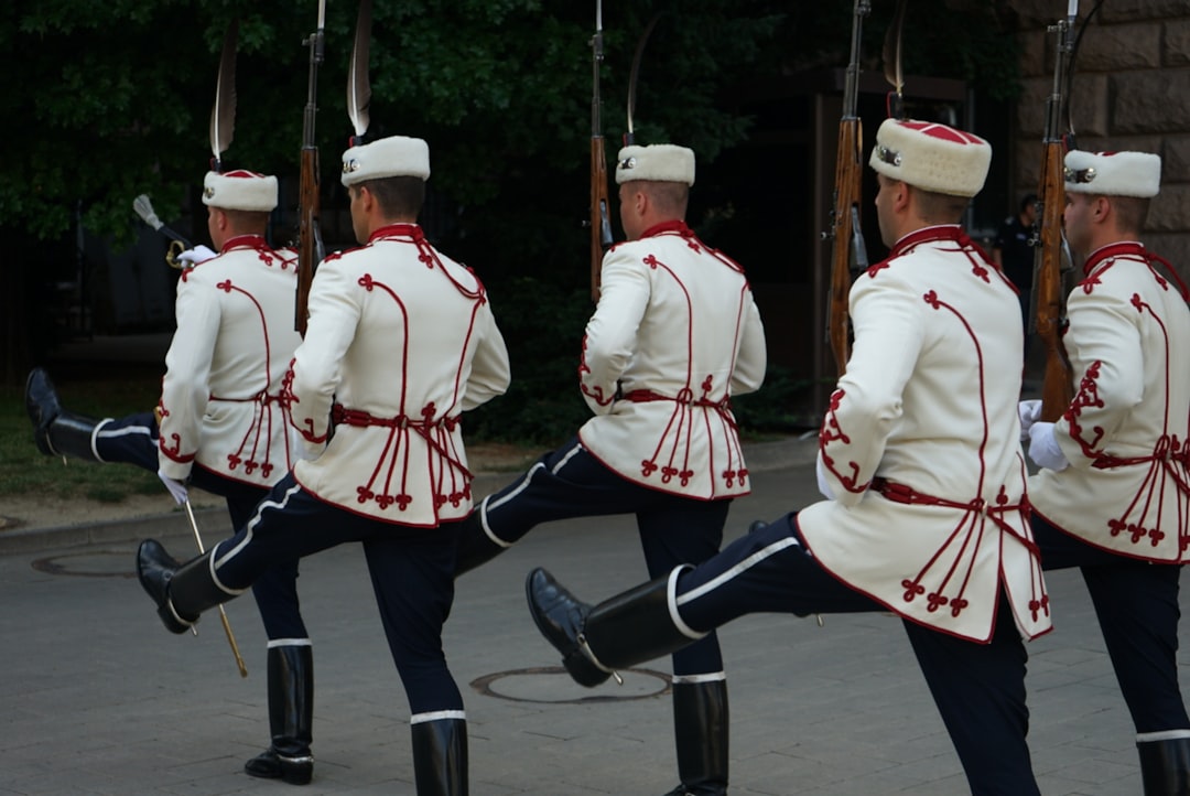 St George Day parade Sofia Bulgaria