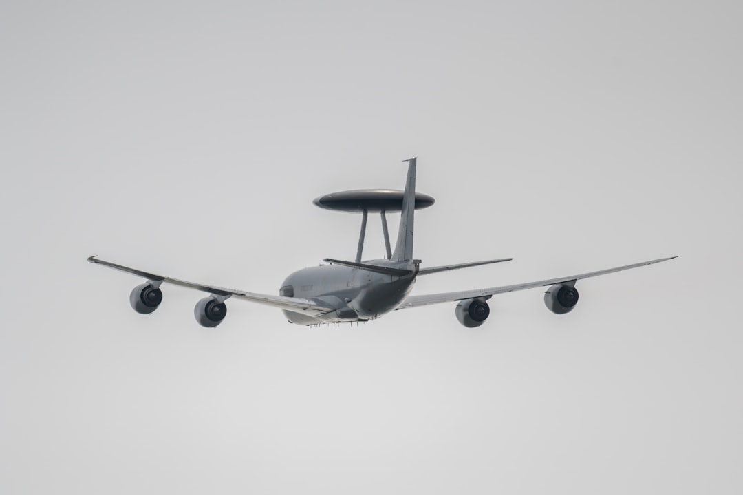 NATO air defense radar system tracking aircraft