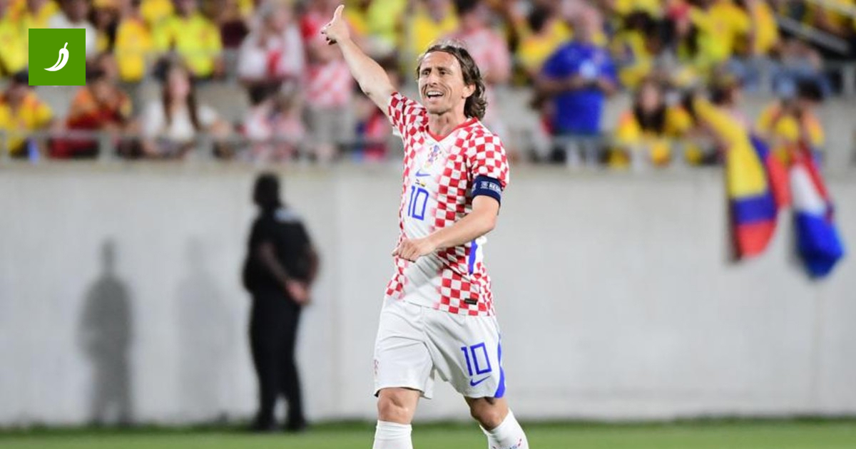 Modrić Leads Croatia into Fifth World Cup