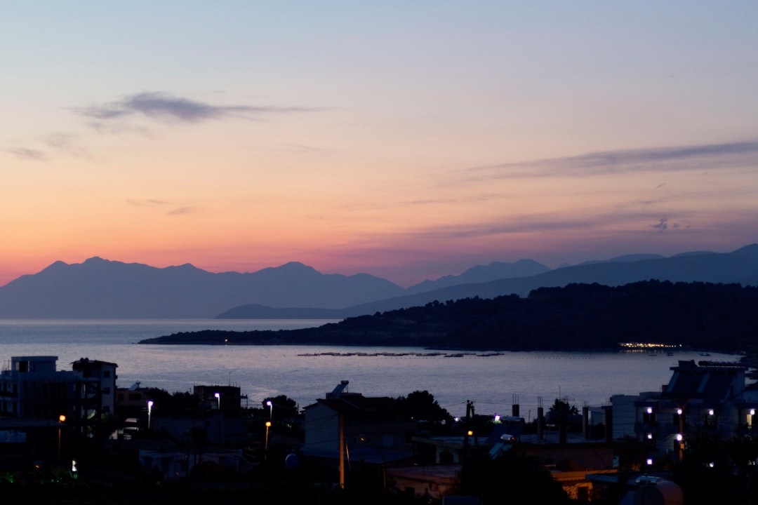 Ksamil Albania nightlife waterfront bars evening