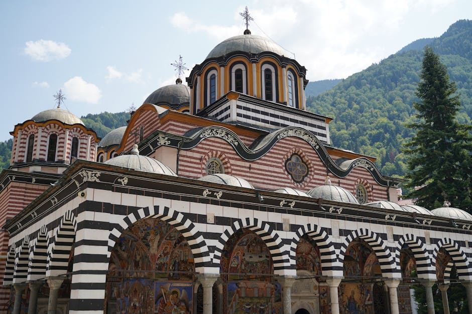 Sucevița Monastery Romania exterior frescoes Zodiac facade sunlight