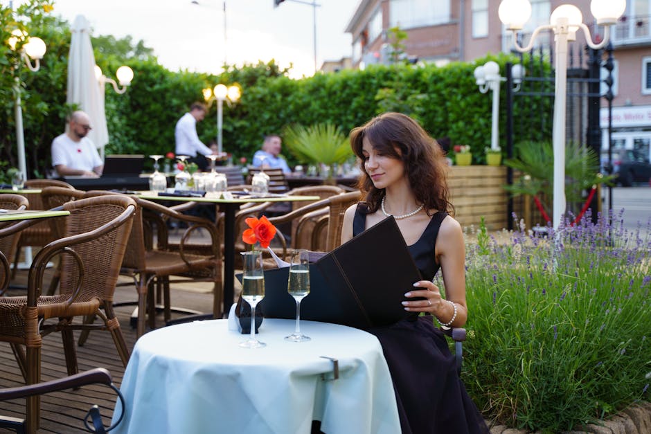 Bar 45 Bihac Bosnia outdoor terrace evening