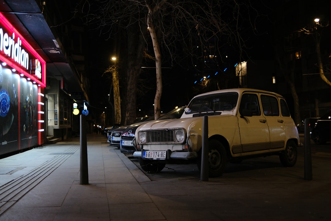 Belgrade Skadarlija bohemian street nightlife evening
