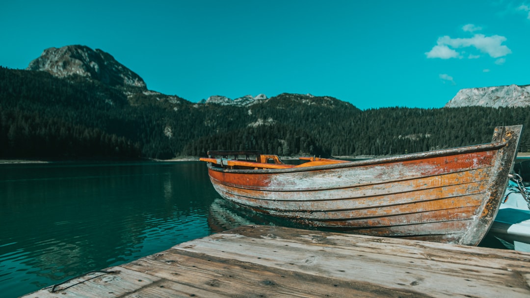 Durmitor National Park Montenegro Crno Jezero Black Lake reflection mountains