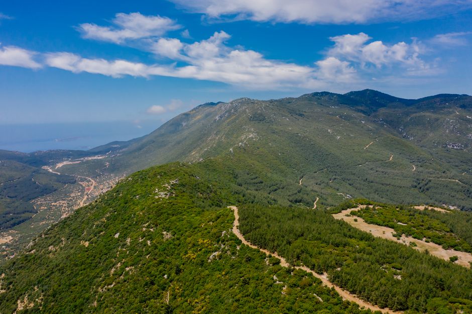Velebit Nature Park Croatia ridge trail panoramic view