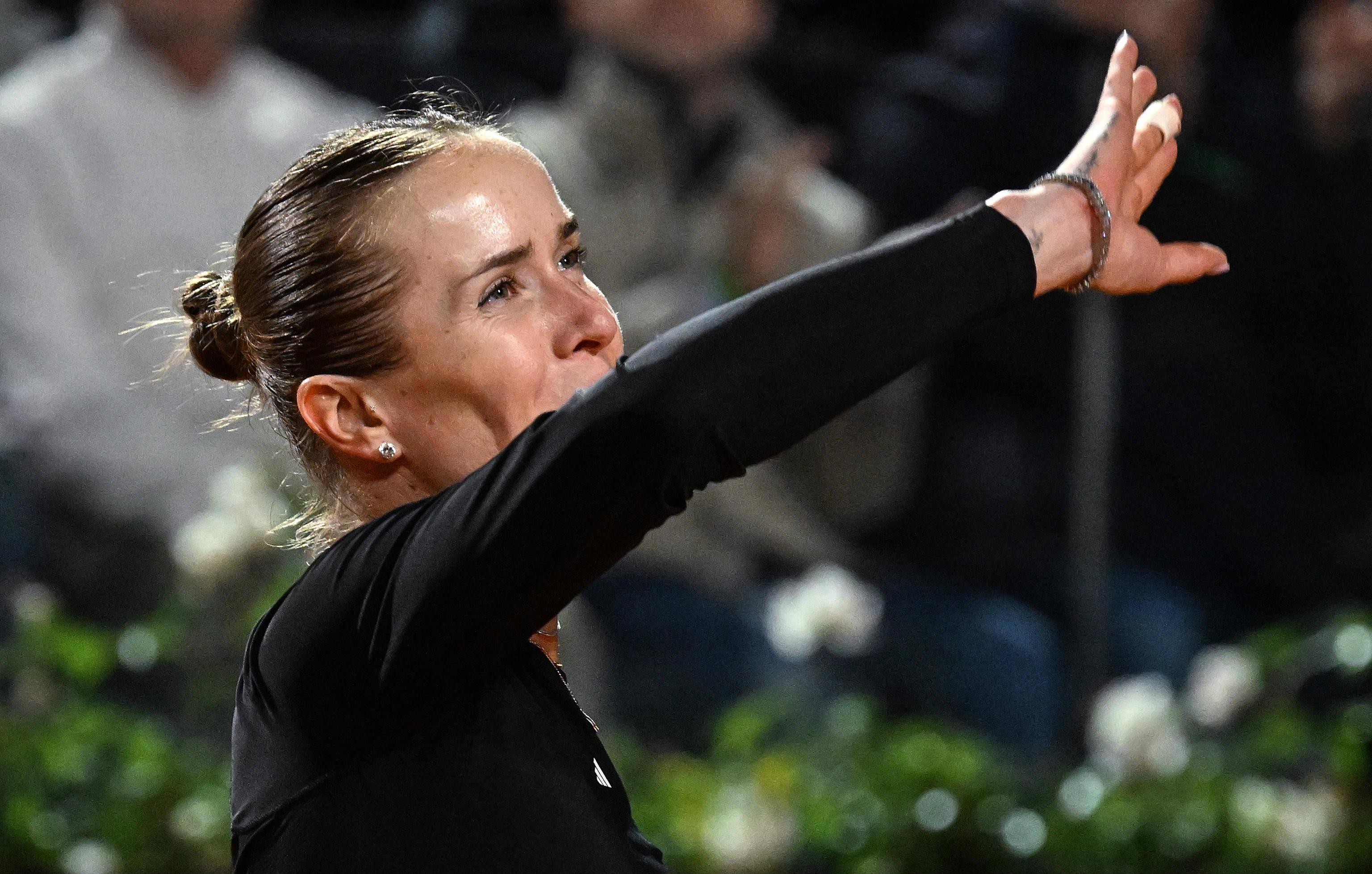 Svitolina Overcomes 16 Break Points to Reach Rome Semi-finals