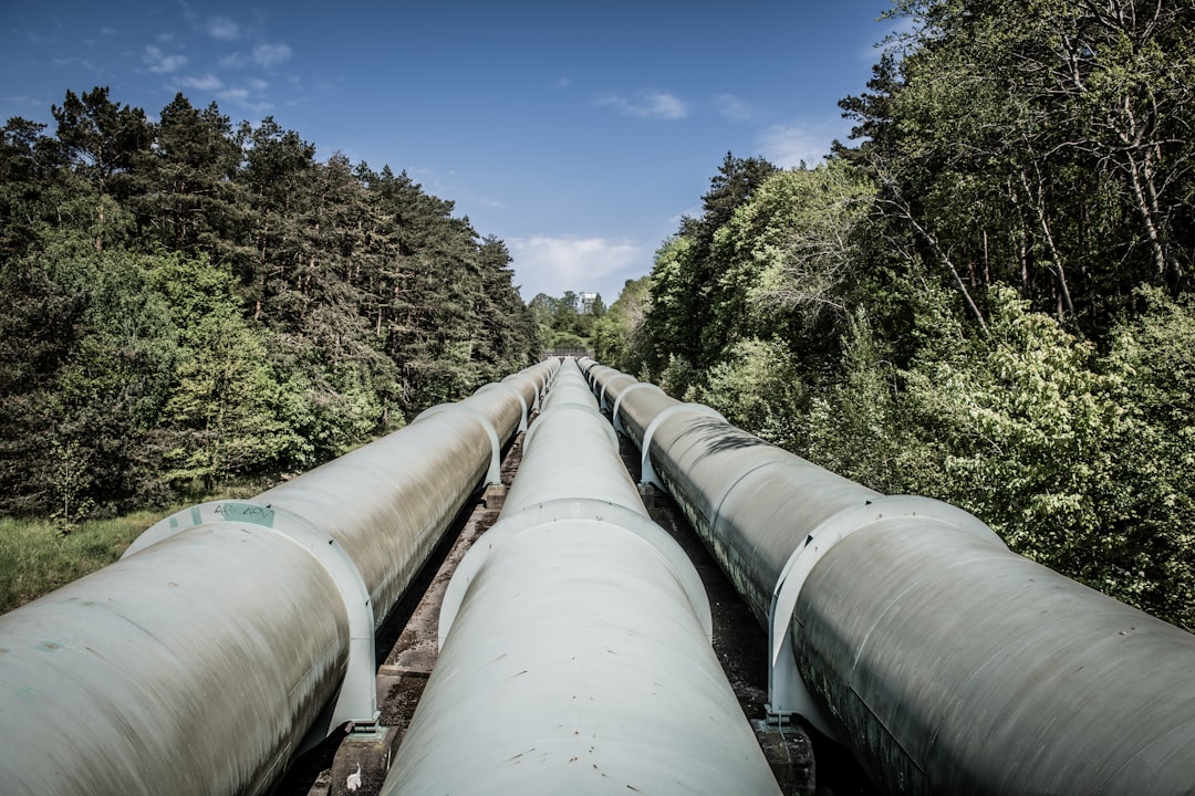 European natural gas pipeline infrastructure map