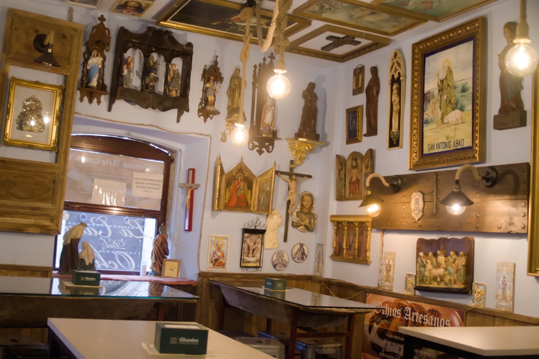 Rila Monastery restaurant interior traditional Bulgarian meal wooden table