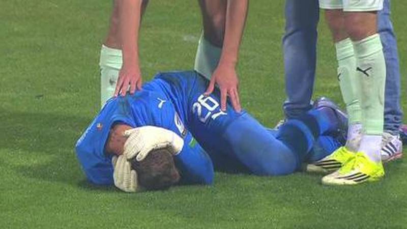 Chaos Erupts in Maribor Derby: Olimpija Player Hit in Head