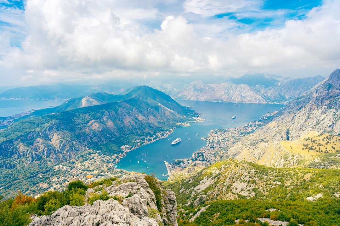 Boka Kotorska National Park Montenegro mountain trail view