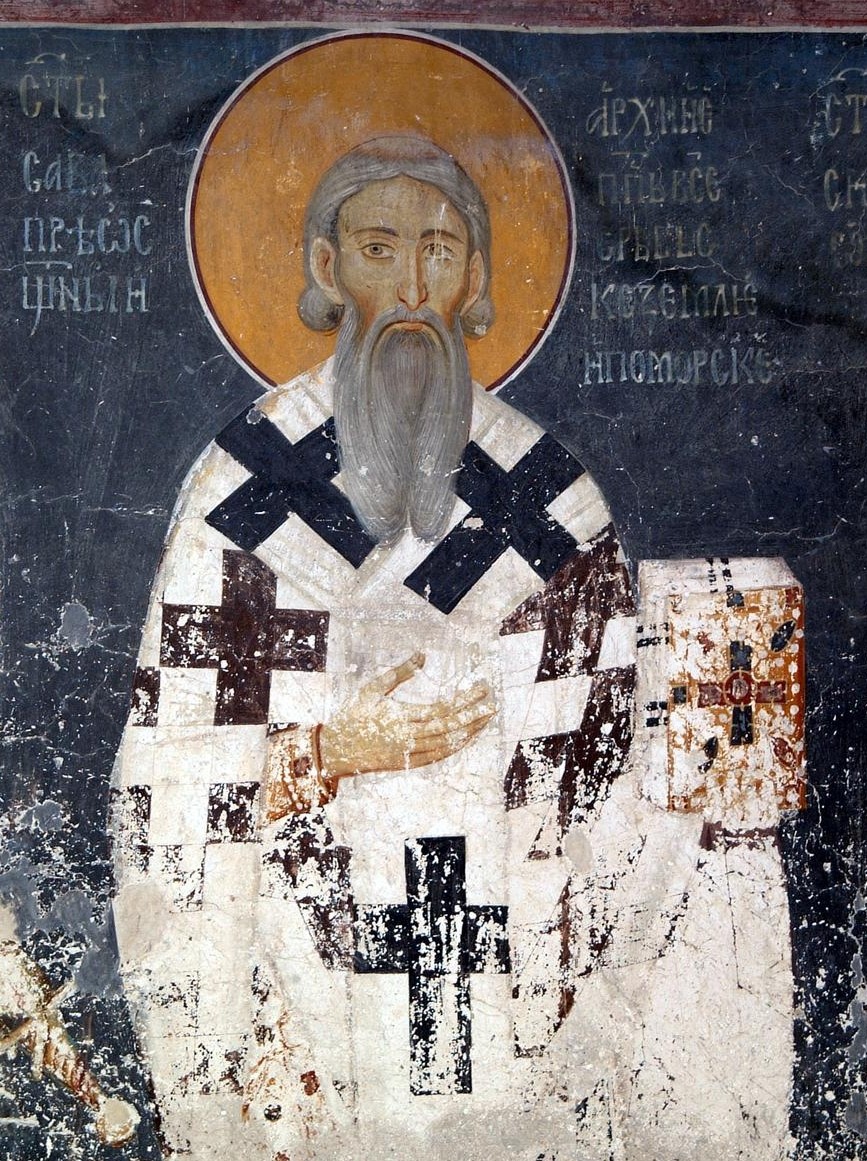 King Vladislav’s Relocation of Saint Sava’s Relics to Milešev Monastery