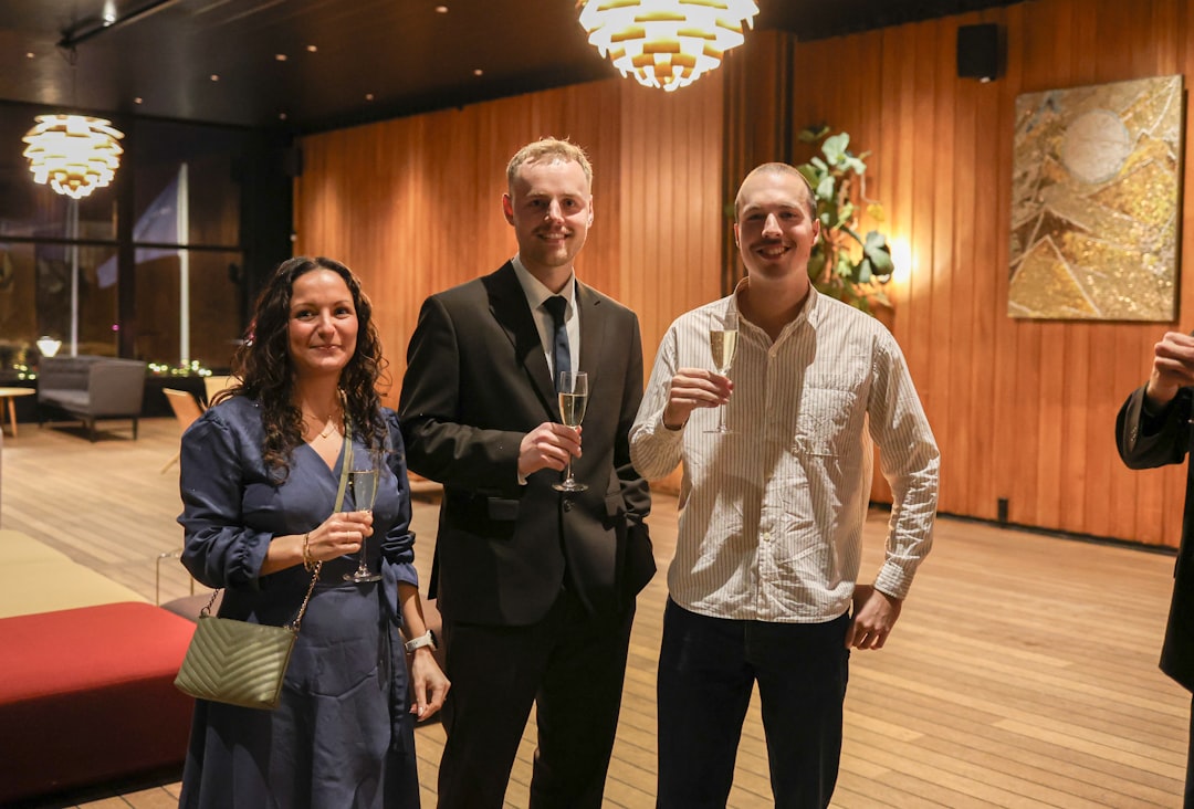 Bill Gates and Jeffrey Epstein together at event