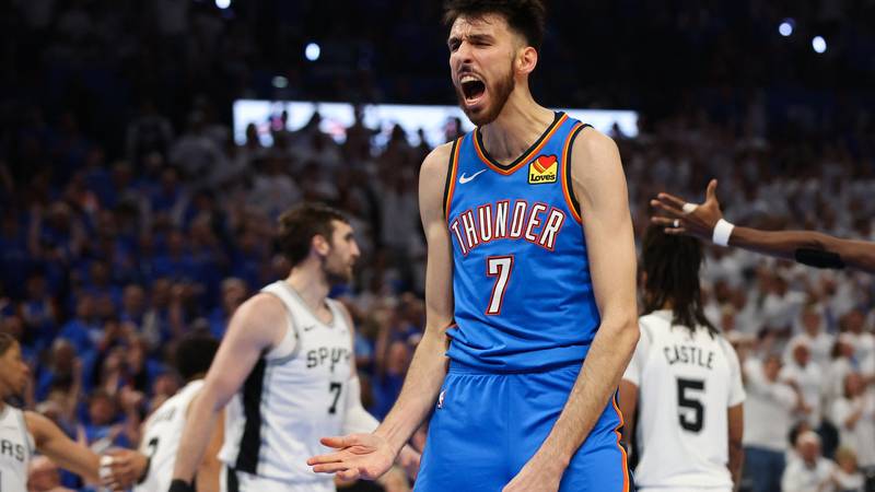 Thunder Even the Score Against Spurs in Conference Semifinal