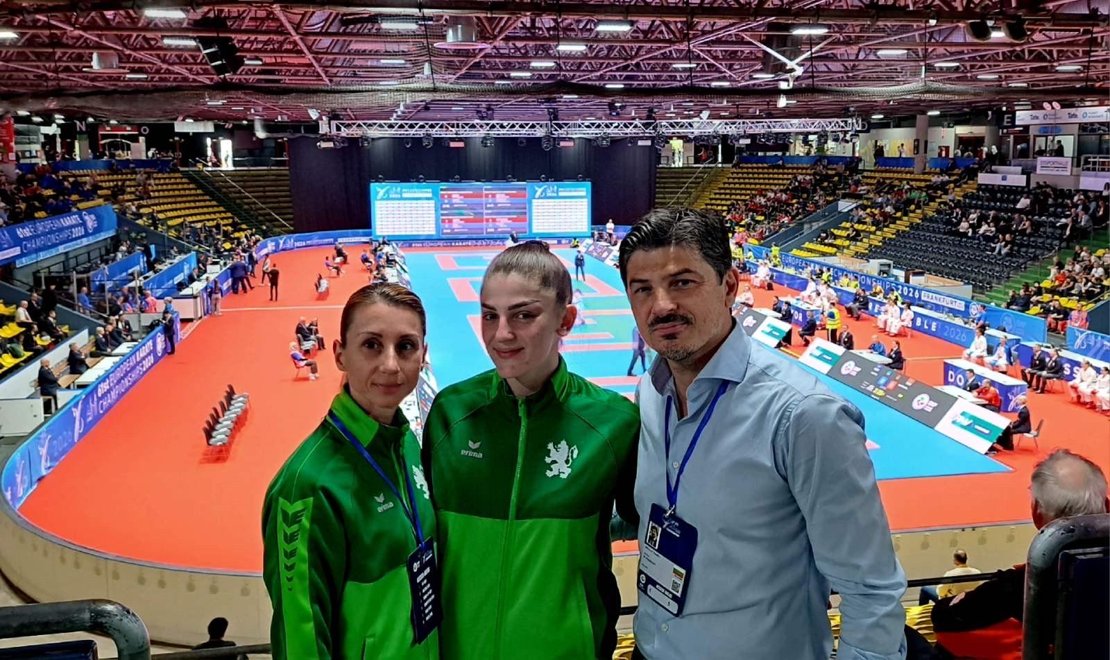 Theodora Tsaneva Reaches Final of European Karate Championships