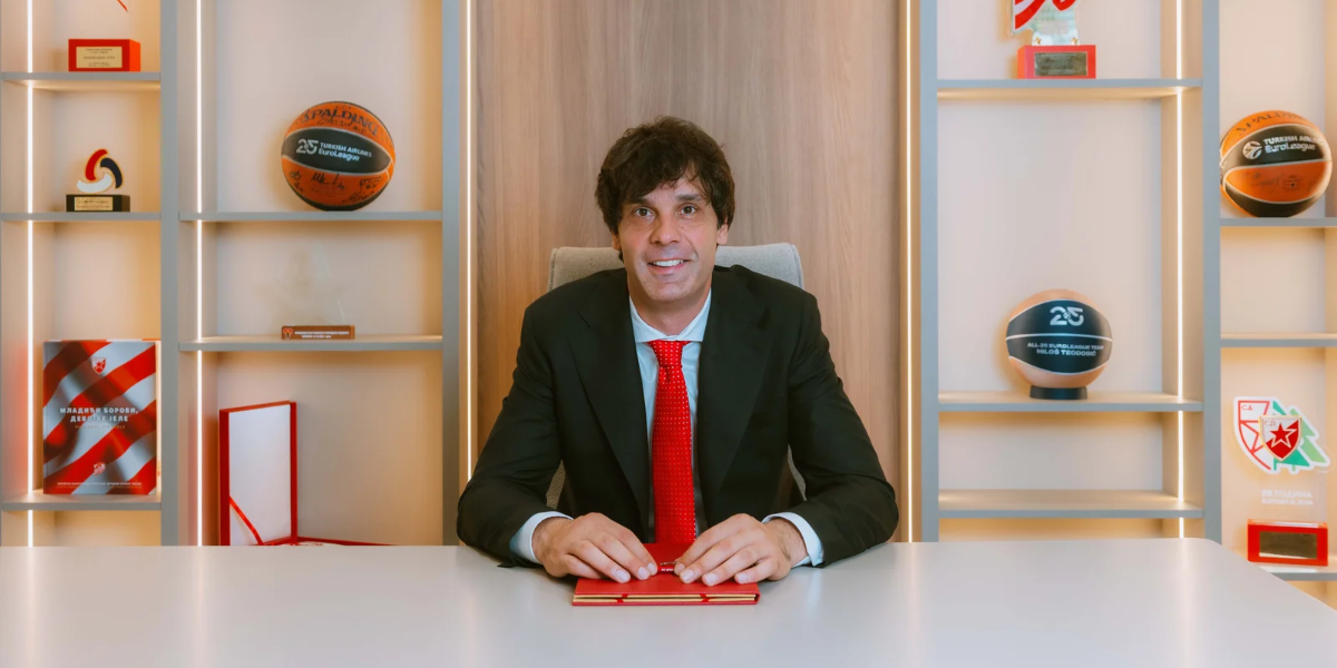 Milos Teodosic Named New Sporting Director of Crvena Zvezda