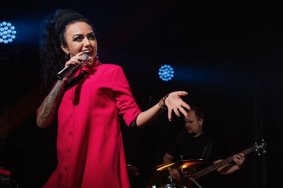 Lili Ivanova stage performance Bulgaria concert