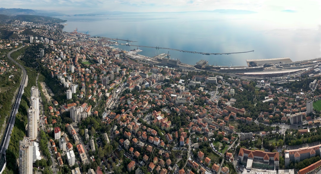 Rijeka Croatia waterfront port city
