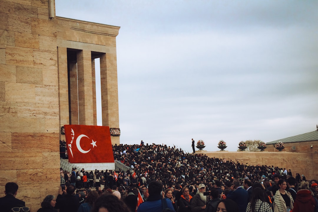 Turkish Armed Forces soldiers marching in Ankara