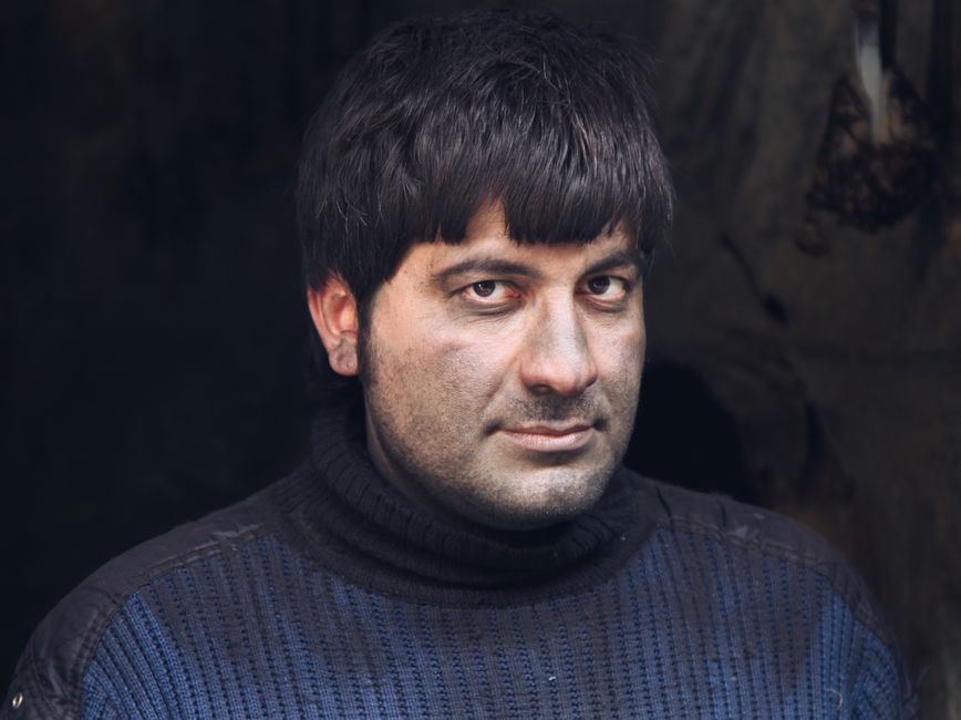 Tudor Chirilă actor portrait serious expression