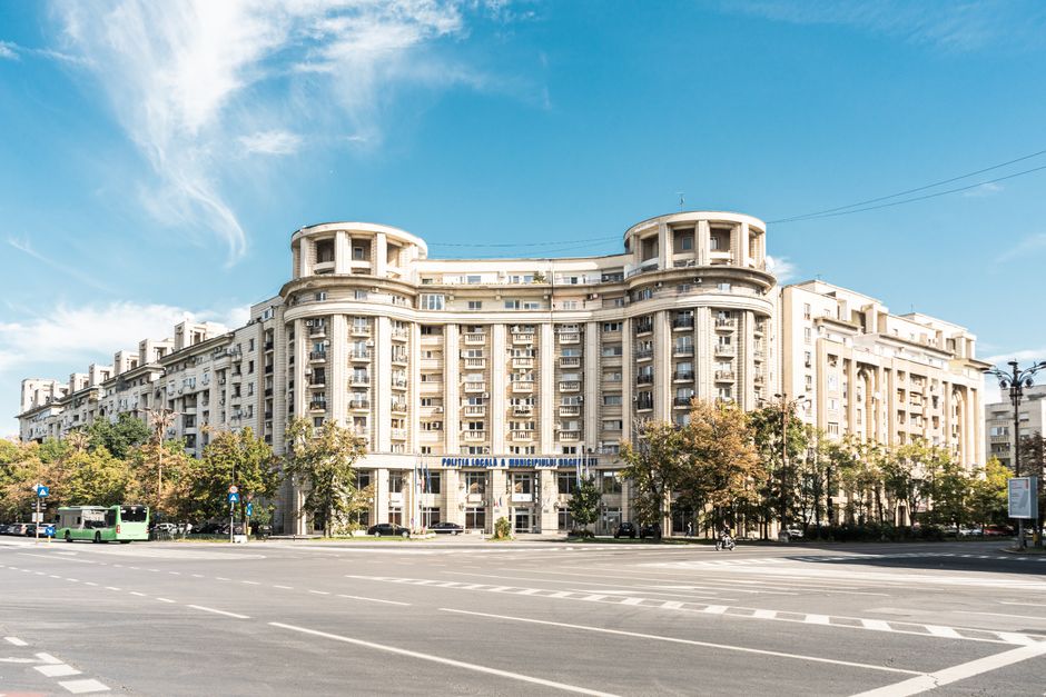 ANAF headquarters Bucharest Romania exterior
