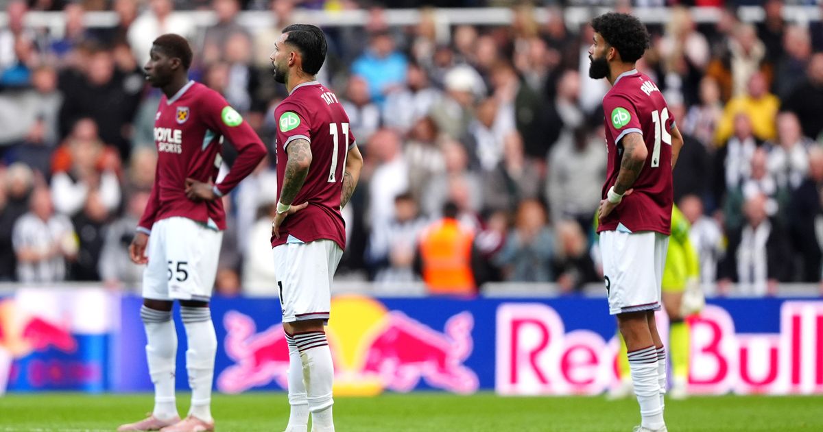 West Ham's Championship Demotion Imminent After Newcastle Defeat