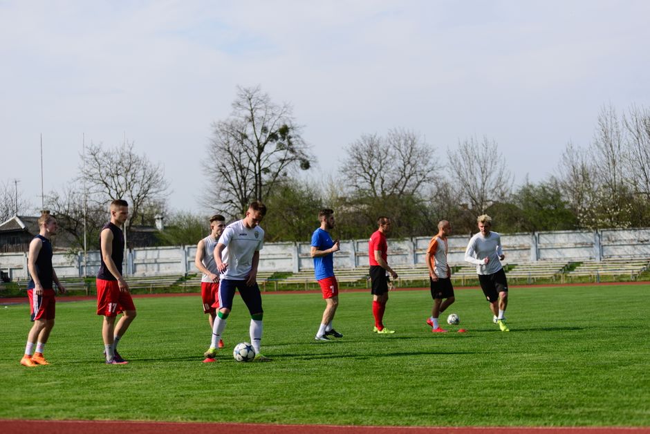 Armenian national football team training session Yerevan